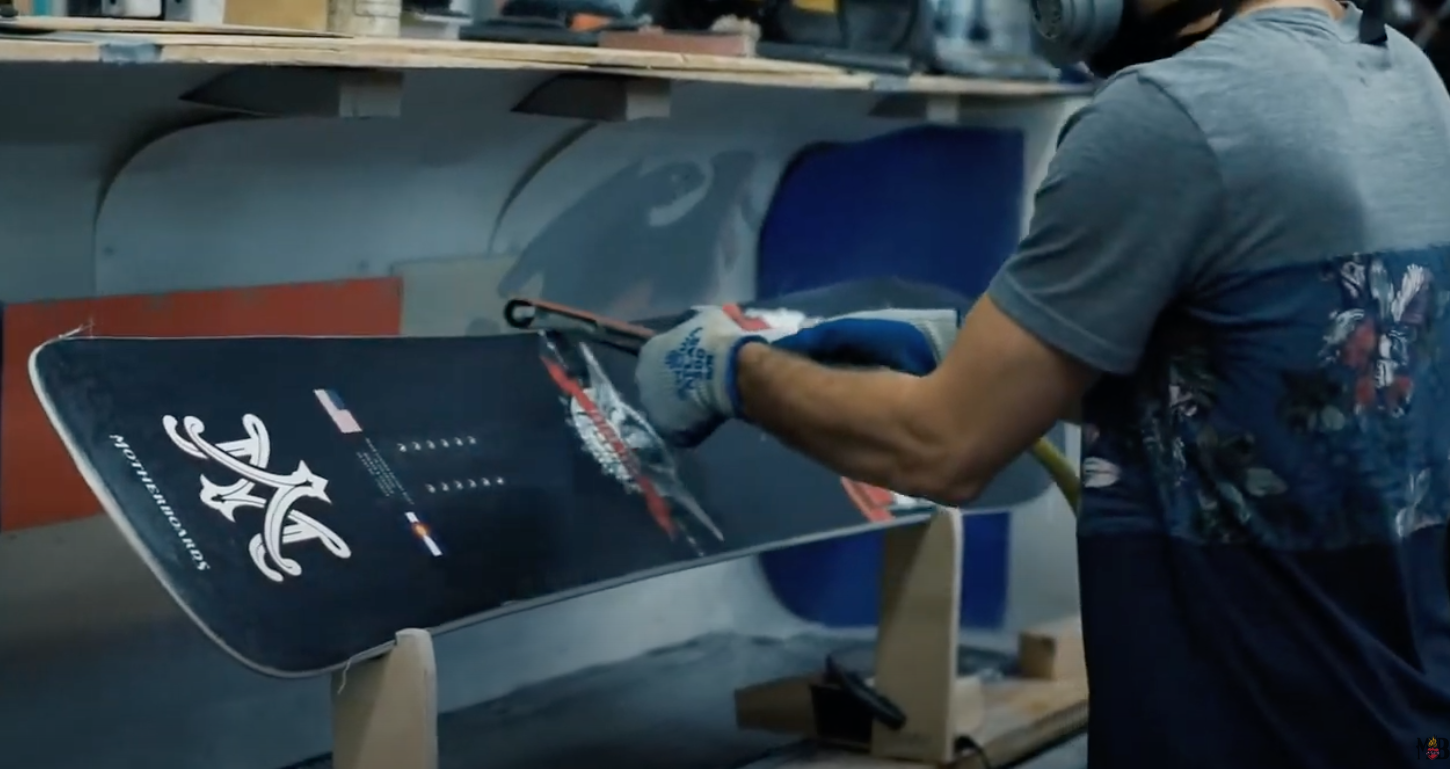 Ave Maria Snowboard - How our Snowboard was made.