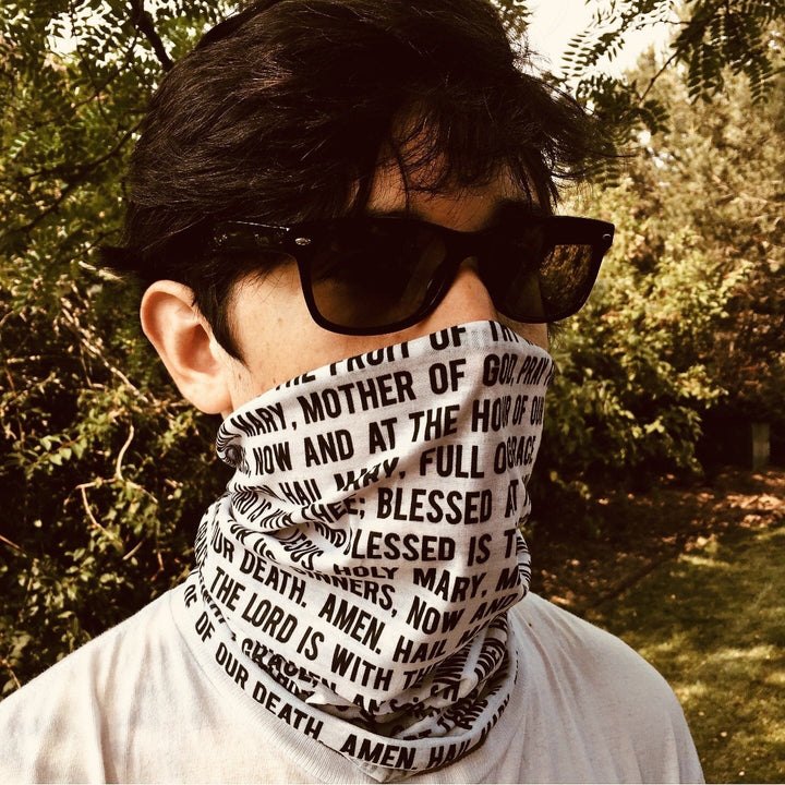 Men's Hail Mary Face/Neck Gaiter Mask