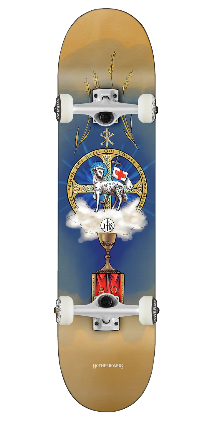 Agnus Dei Complete Skateboard 8.0 Steep