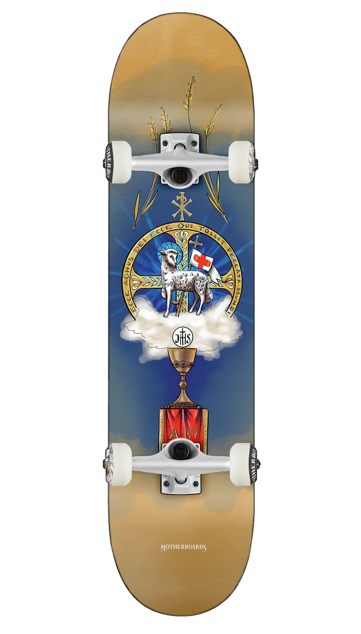 Agnus Dei Complete Skateboard 8.0 Steep