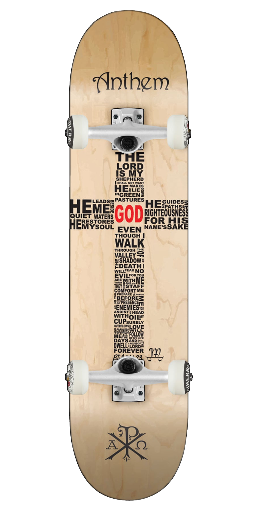 Anthem Complete Skateboard 8.5 Steep