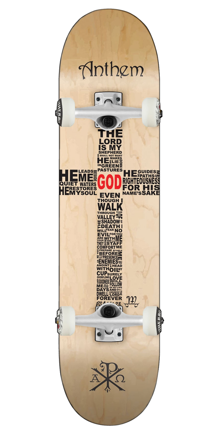 Anthem Complete Skateboard 8.5 Steep