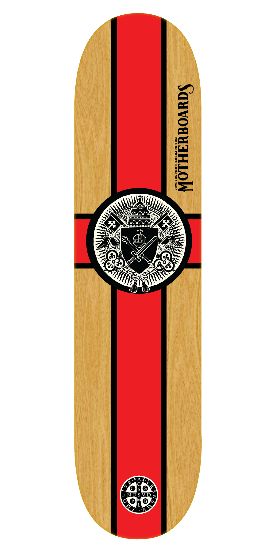 Pious Cross Skateboard Decks