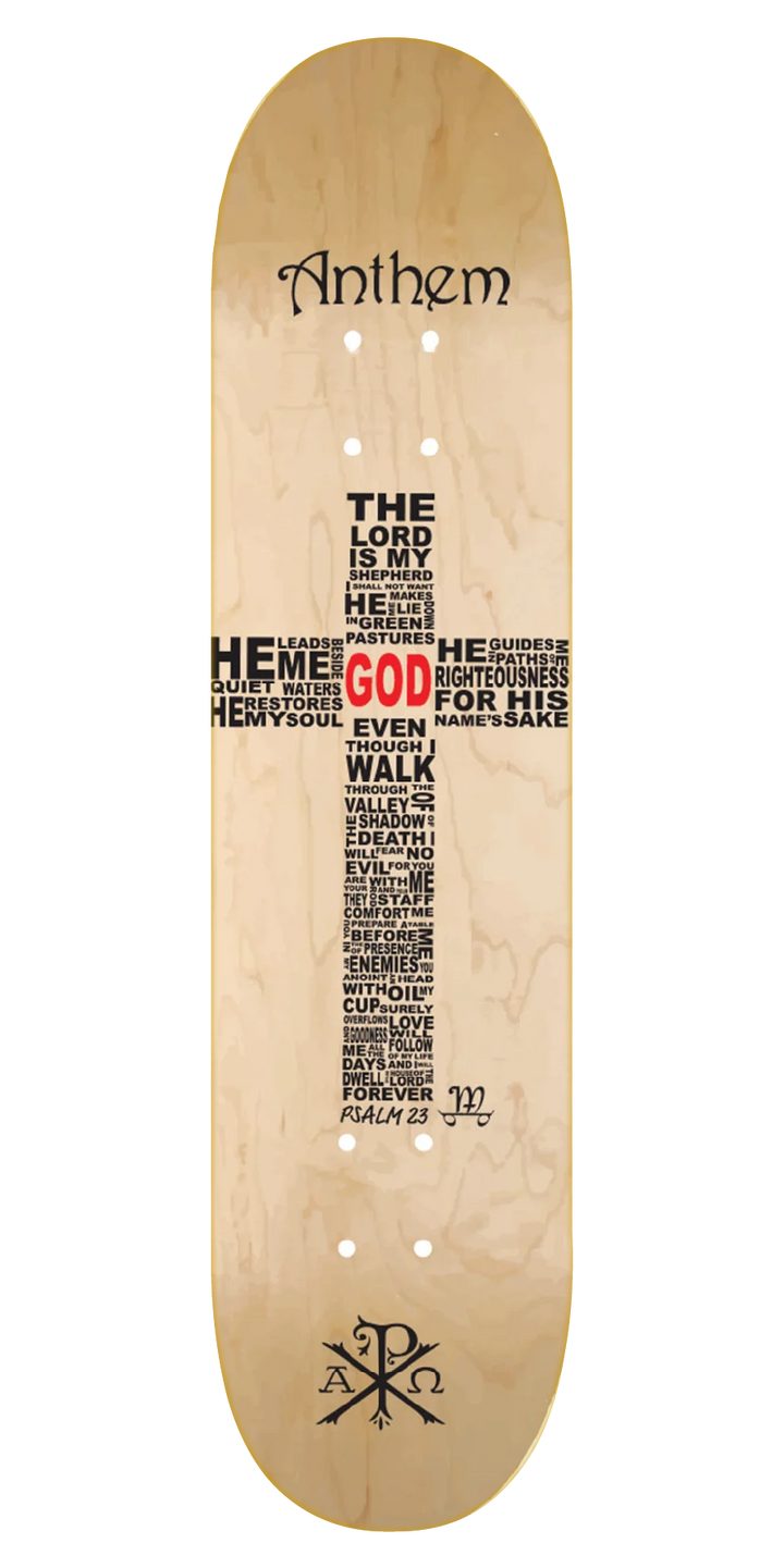 Anthem 8.5 Skateboard Deck