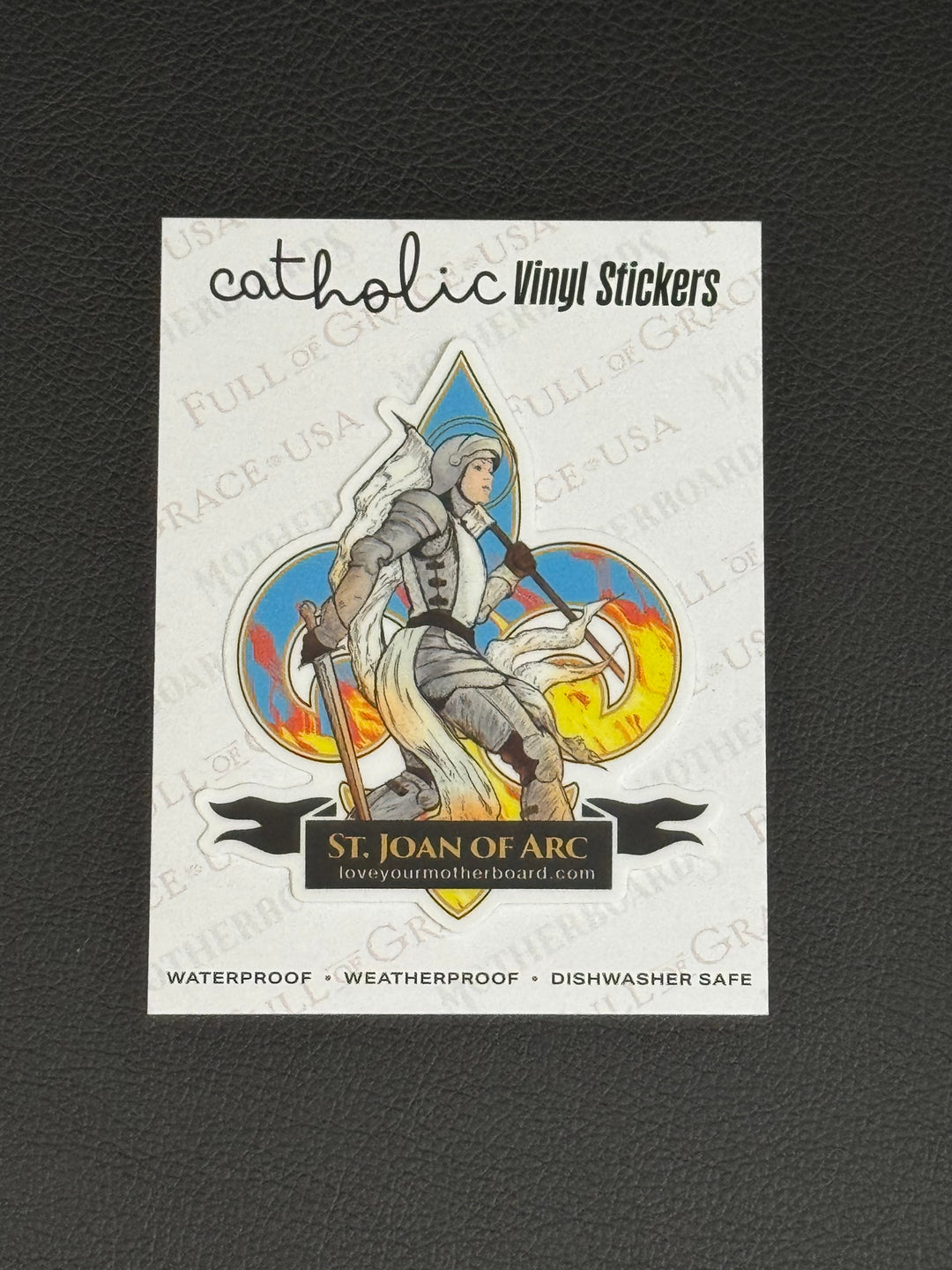 St. Joan of Arc Sticker Decal - NEW