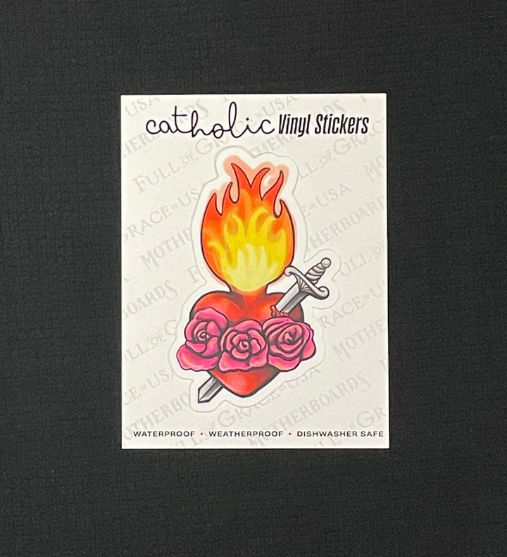 Immaculate Heart Sticker Decal