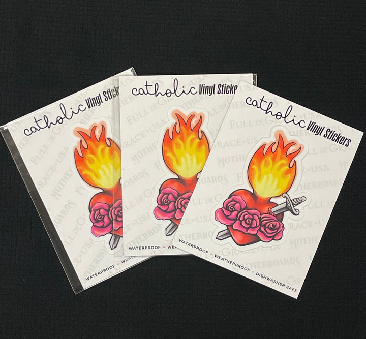 Immaculate Heart Sticker Decal