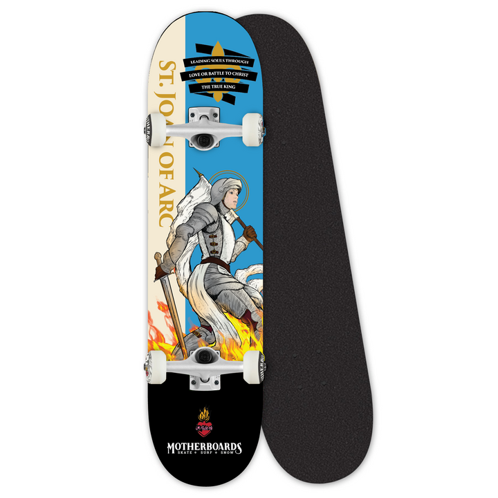 NEW St. Joan of Arc Complete Skateboard 8.0 Steep