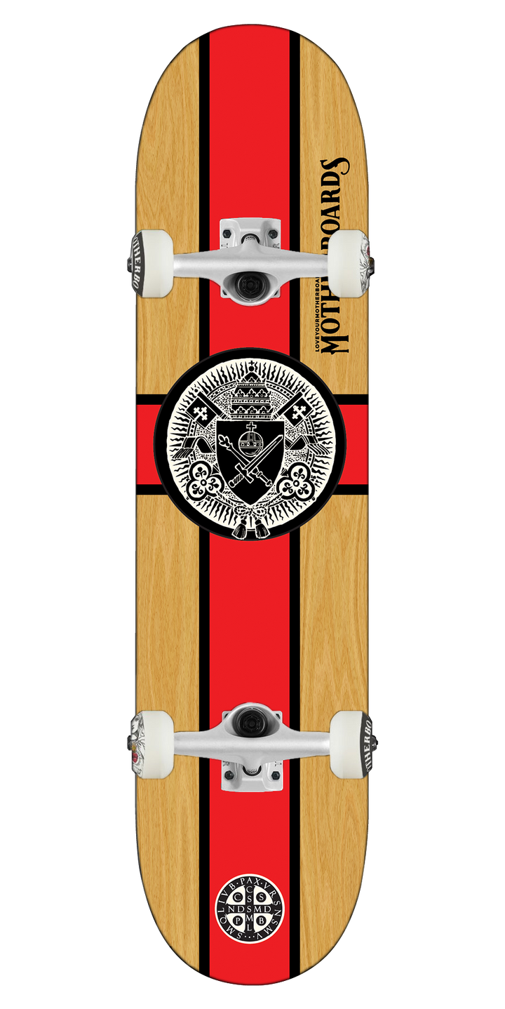 Pious Cross Complete Skateboard 8.0 Steep