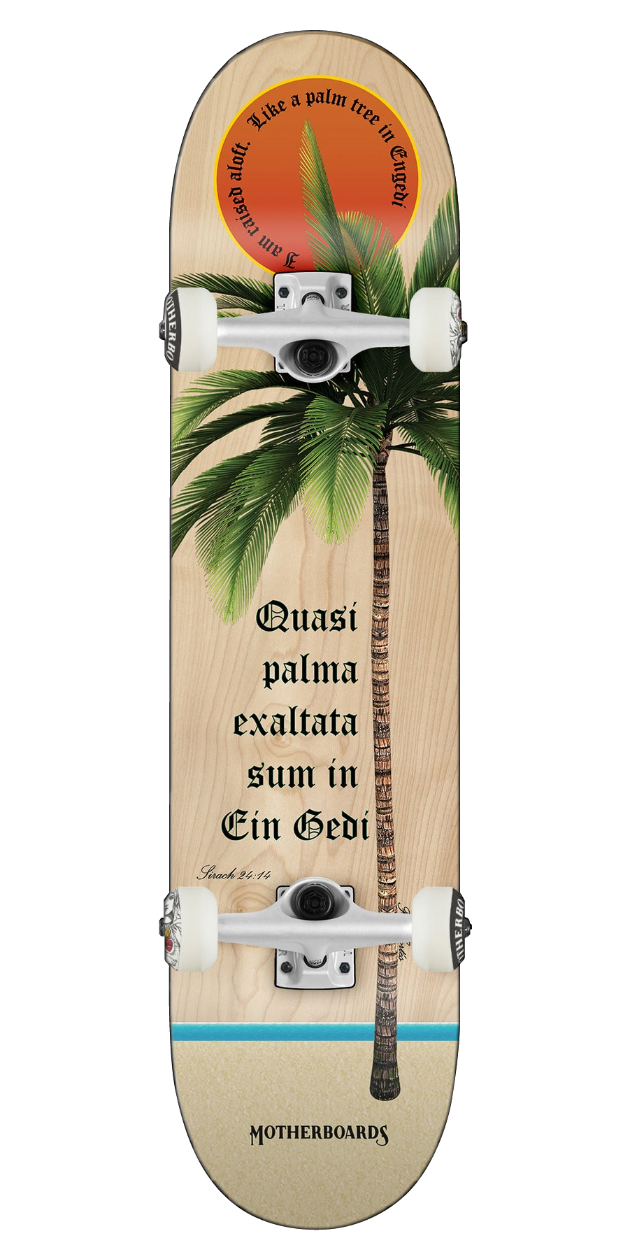 Palm Tree Complete Skateboard 8.0 steep