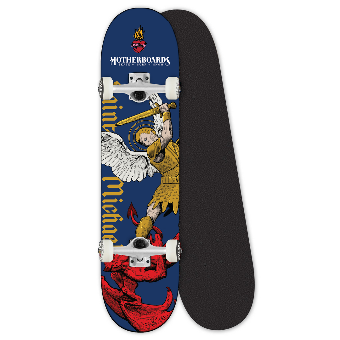 NEW St. Michael Ver 2 Complete Skateboard 8.0 Steep