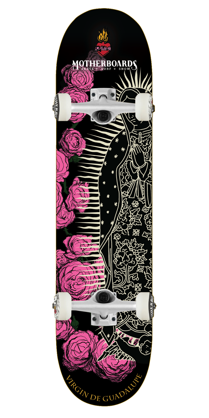 NEW Virgin De Guadalupe Complete Skateboard 8.25 Steep