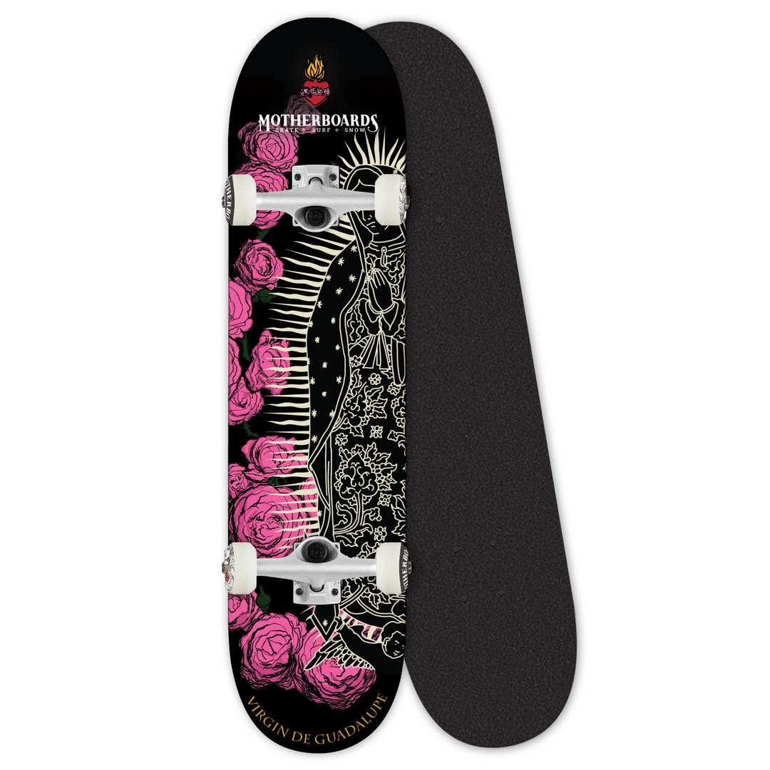 NEW Virgin De Guadalupe Complete Skateboard 8.25 Steep