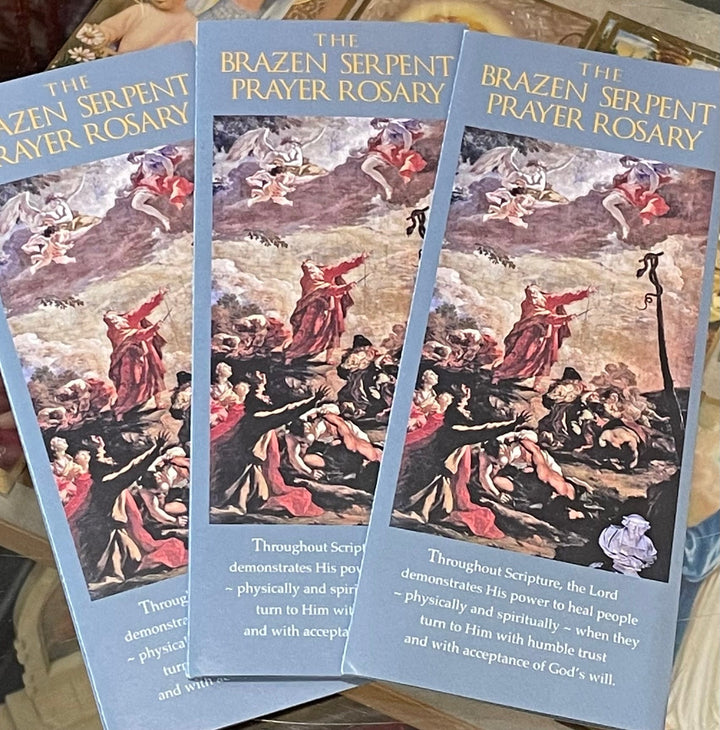 The Brazen Serpent Prayer Rosary, NEW