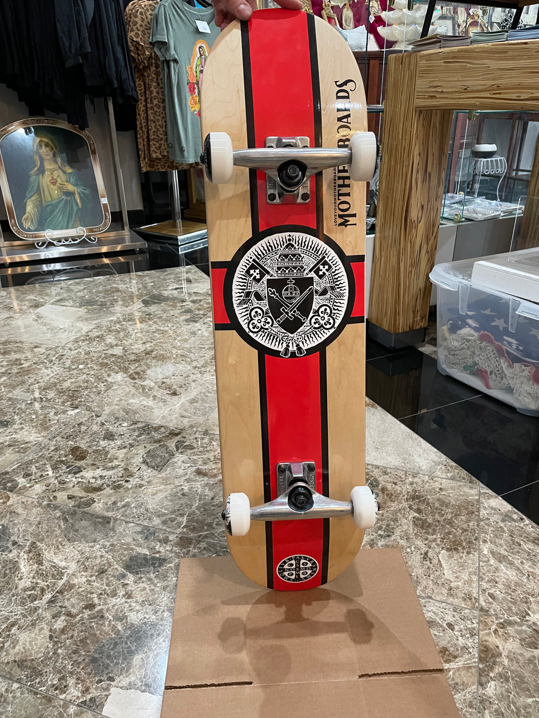 Pious Cross Complete Skateboard 8.0 Steep