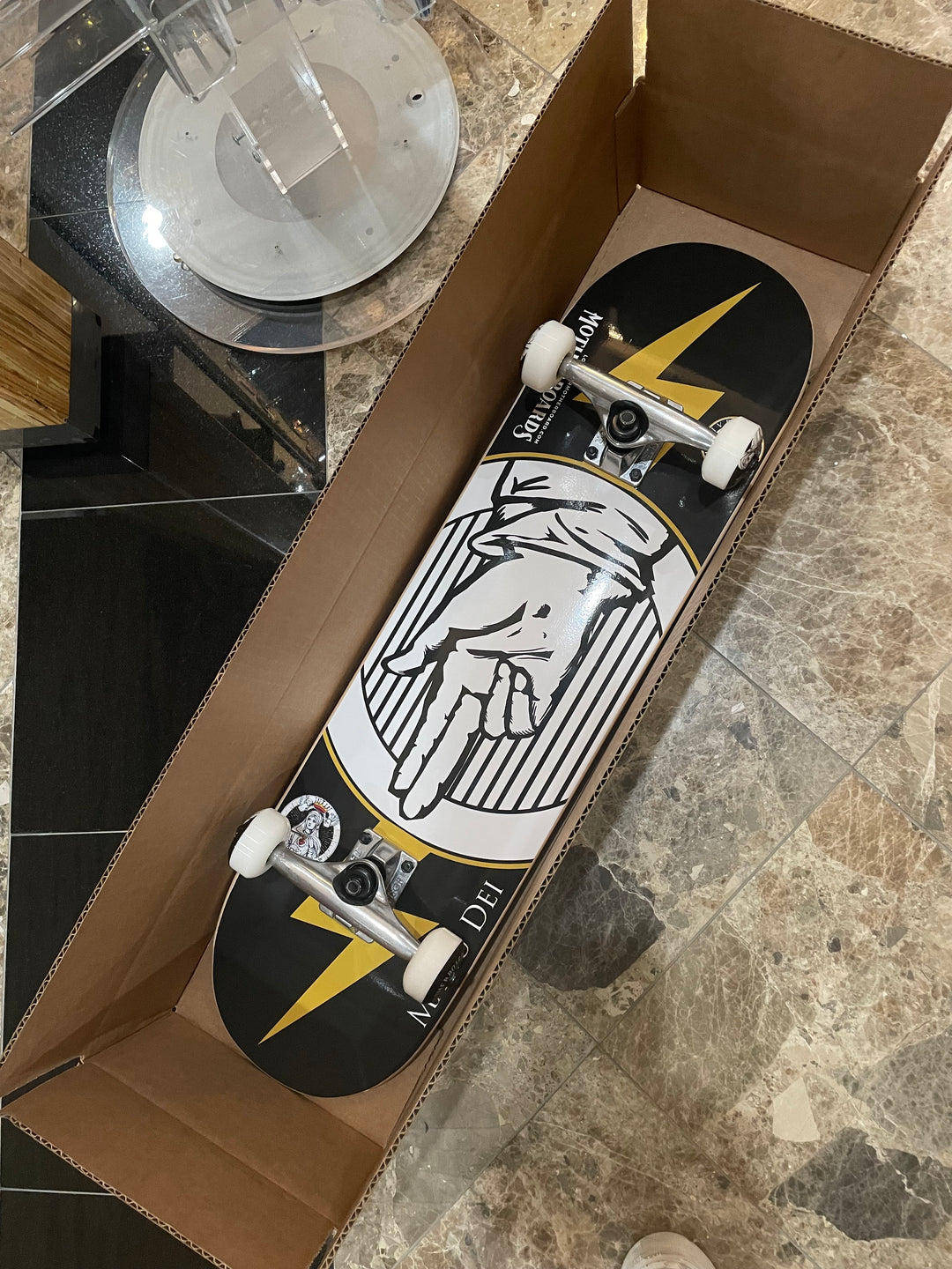 Manu Dei Complete Skateboard 8.25 Steep
