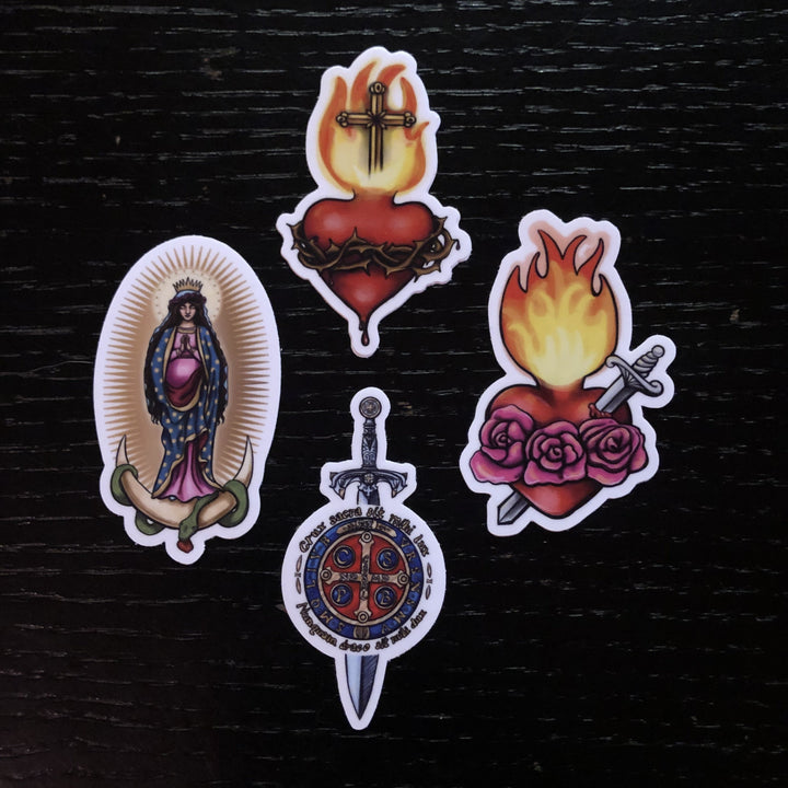 Sacred Heart Sticker Decal