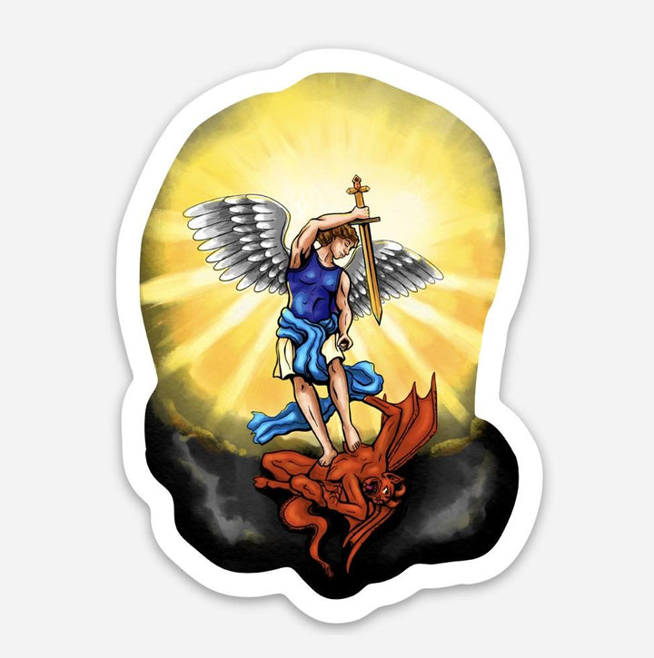 St. Michael the Archangel Sticker Decal