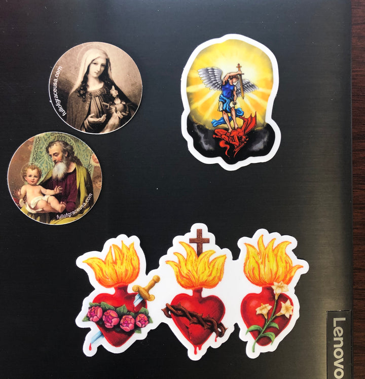 St. Joseph & Jesus Sticker Decal