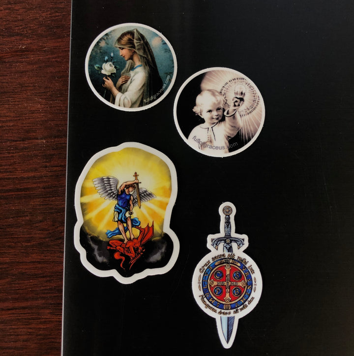 St. Benedict Sword Sticker Decal