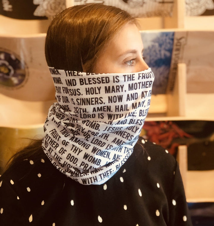 Women's Hail Mary Face/Neck Gaiter Mask