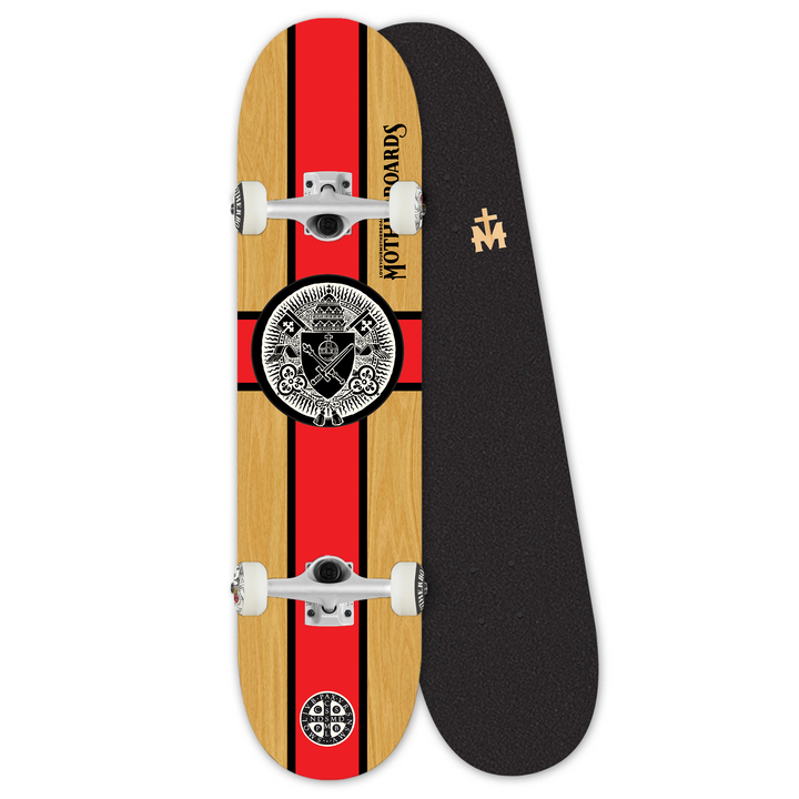 Pious Cross Complete Skateboard 8.0 Steep