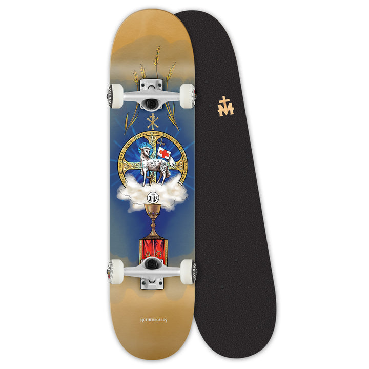 Agnus Dei Complete Skateboard 8.0 Steep