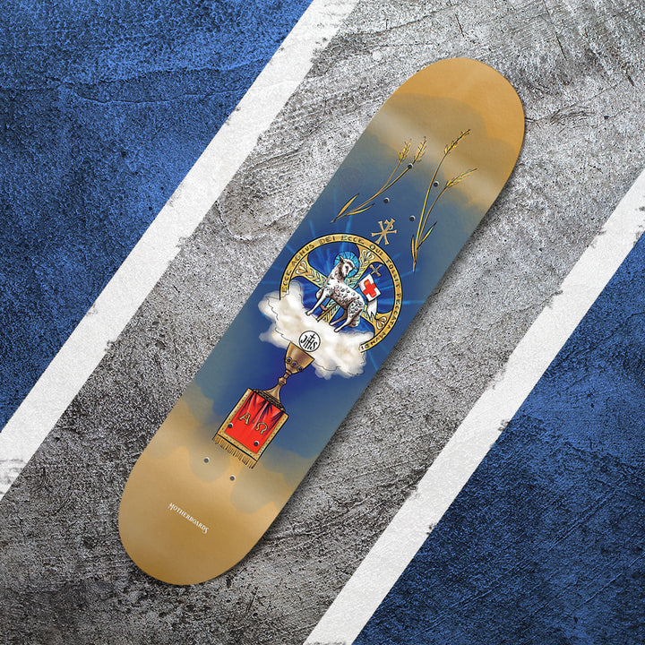 Agnus Dei Complete Skateboard 8.0 Steep