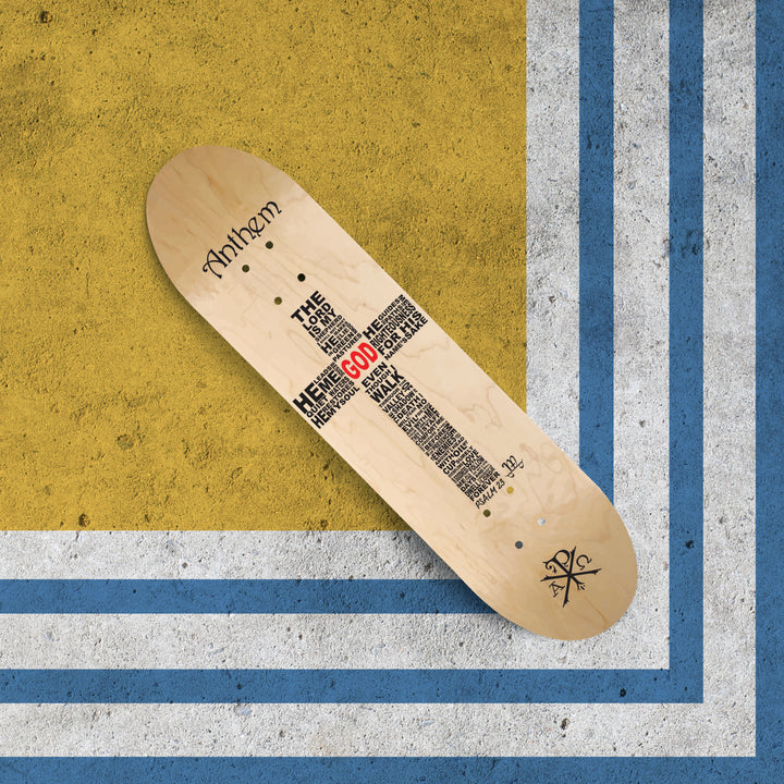 Anthem 8.5 Skateboard Deck