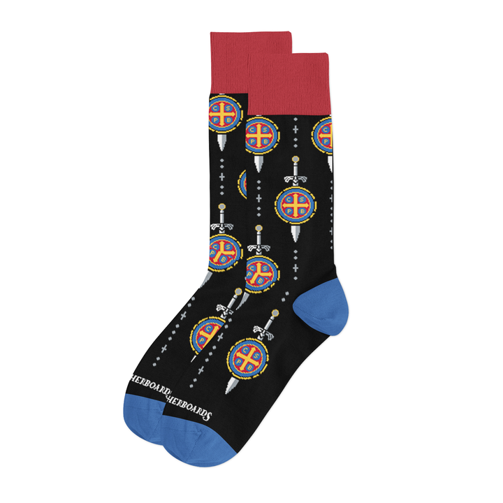 St. Benedict Sword Socks - Made in the USA