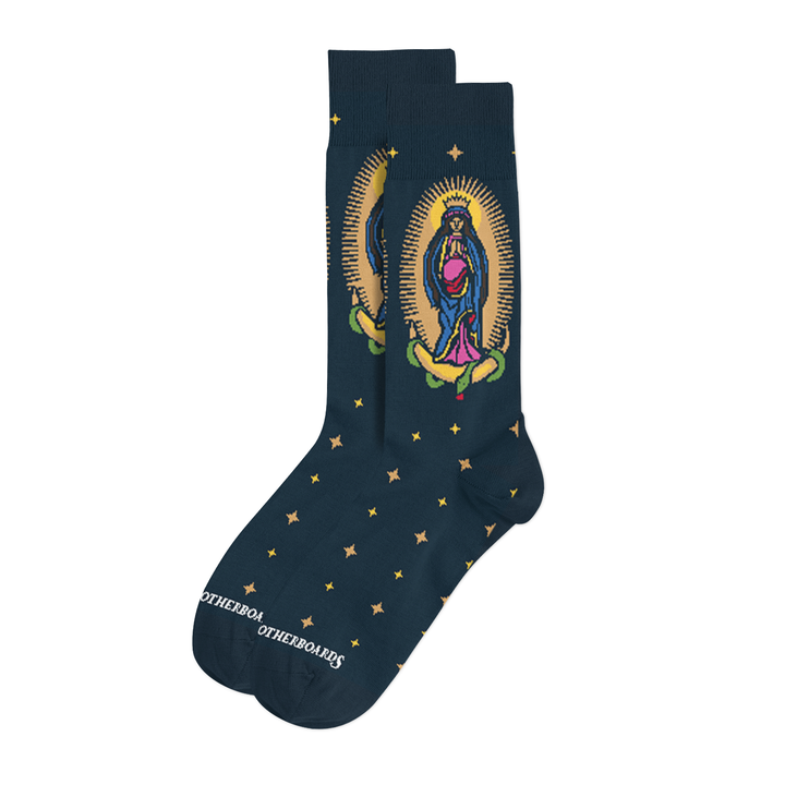 Our Lady of Guadalupe Socks - Made in the USA