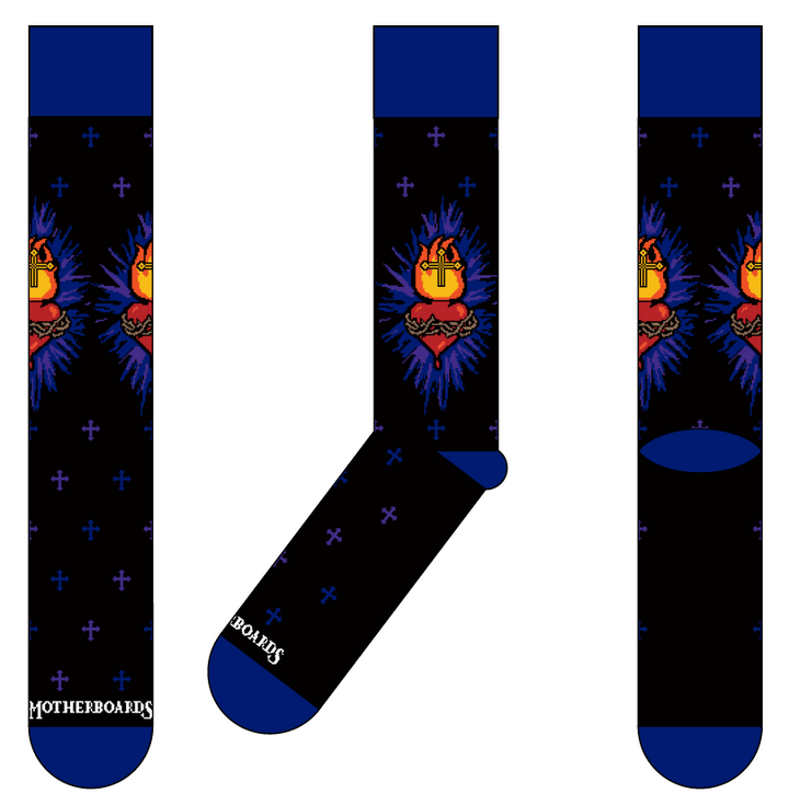Sacred Heart of Jesus Socks - Made in the USA
