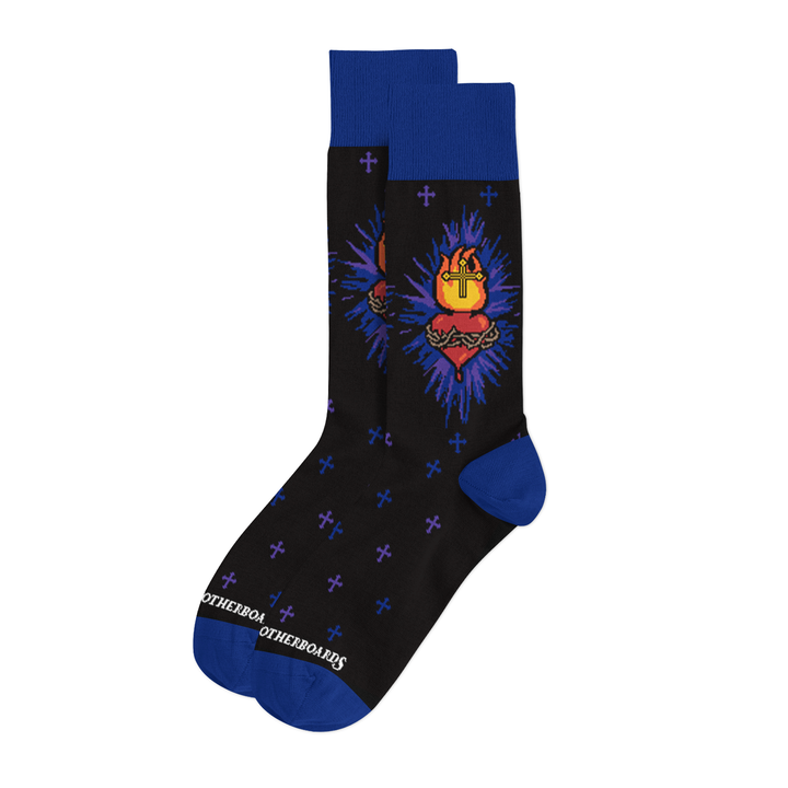 Sacred Heart of Jesus Socks - Made in the USA