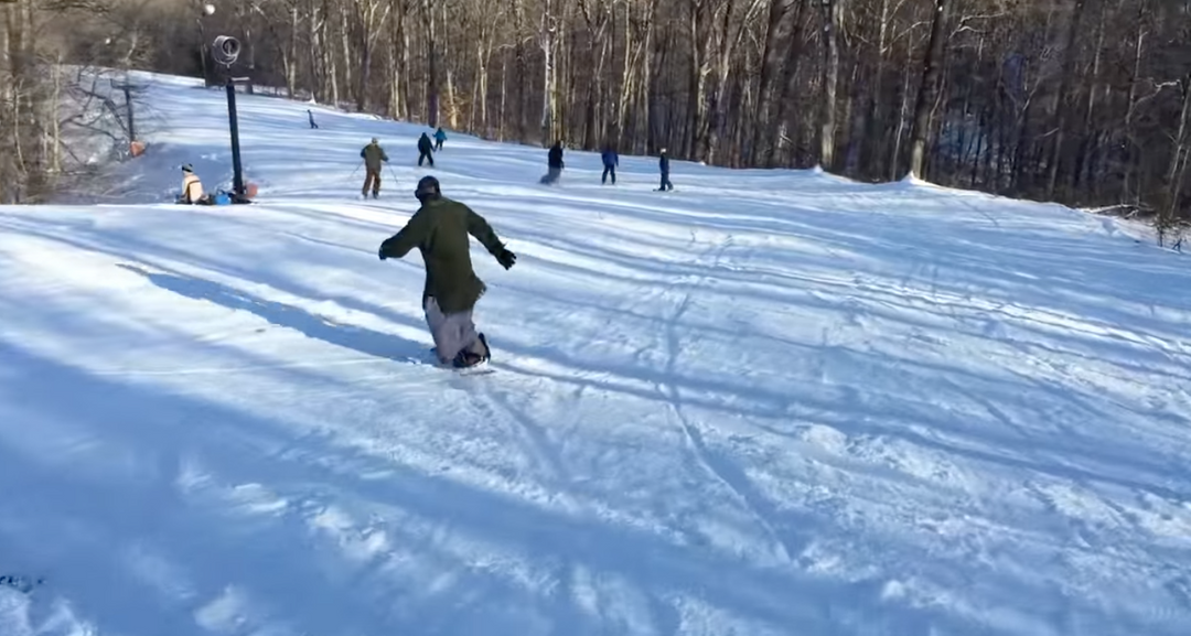 "Monk" Snowboarding - 1st Day in Over 20 years