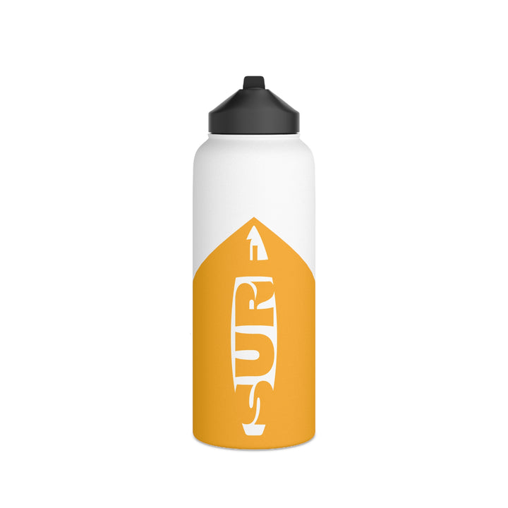 Stainless Steel Surf Water Bottle, Standard Lid