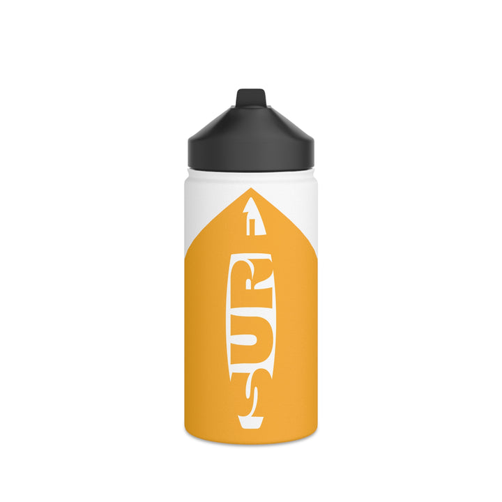 Stainless Steel Surf Water Bottle, Standard Lid