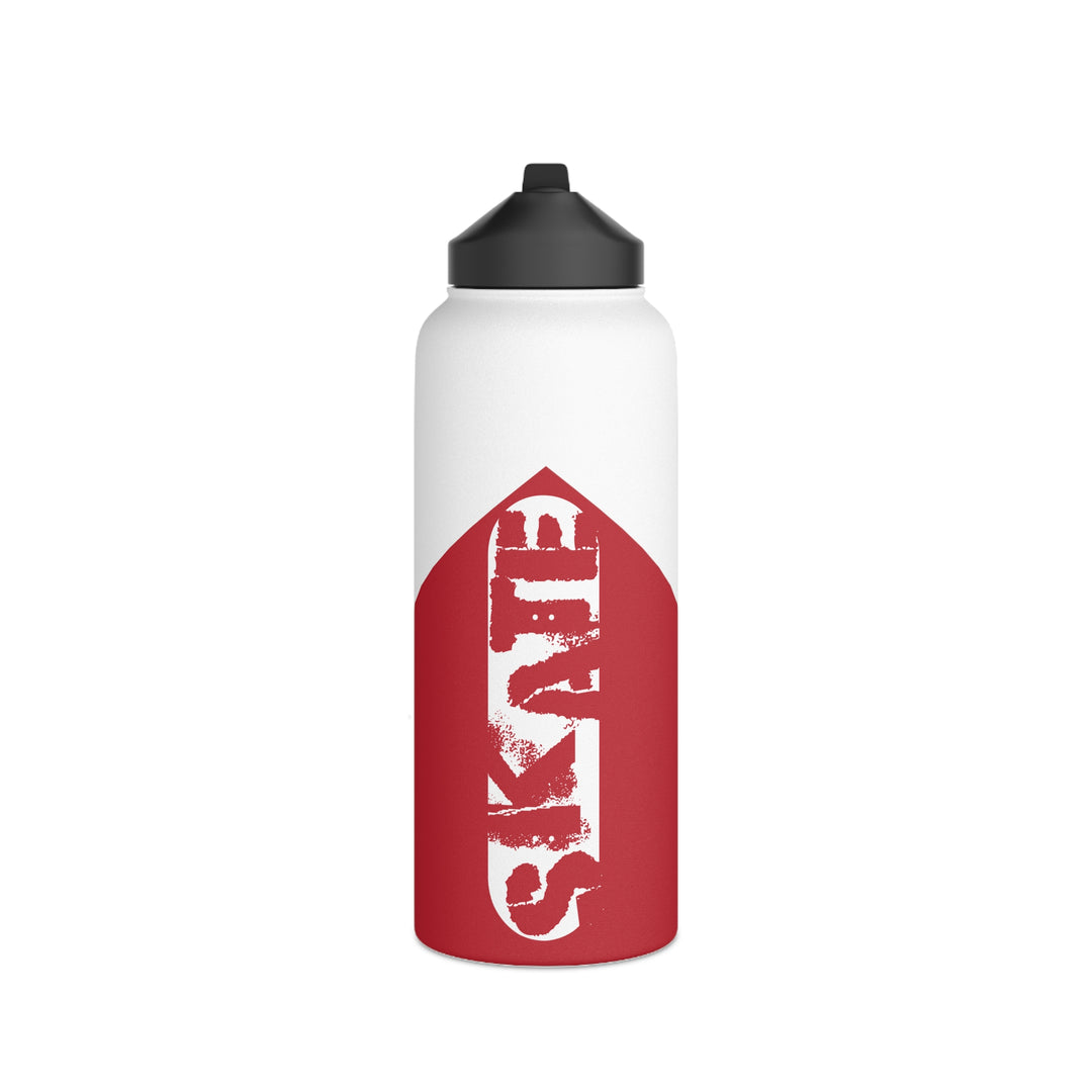 Stainless Steel Skate Water Bottle, Standard Lid