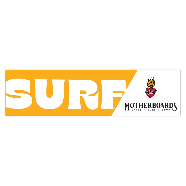 Motherboards Surf Bumper Sticker