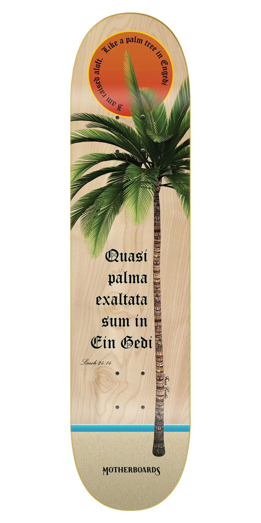 Palm Tree Skateboard Deck