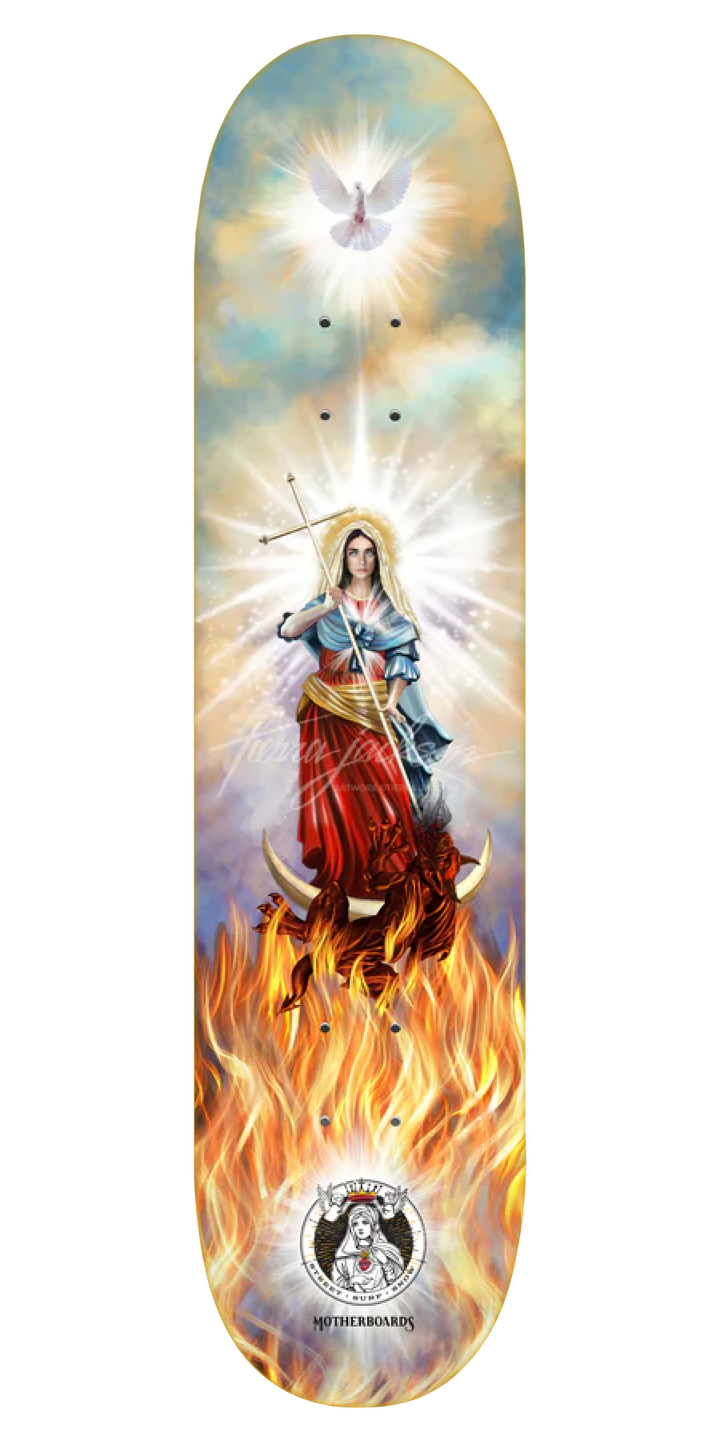 Virgo Potens/Virgin Most Powerful Skateboard Deck