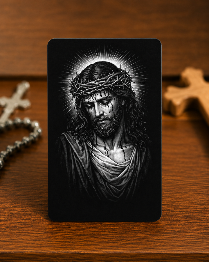Binding Prayer of Protection Premium Metal Prayer Card