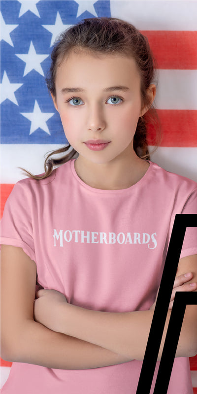 Girl's Motherboard's Kids Heavy Cotton™ Tee