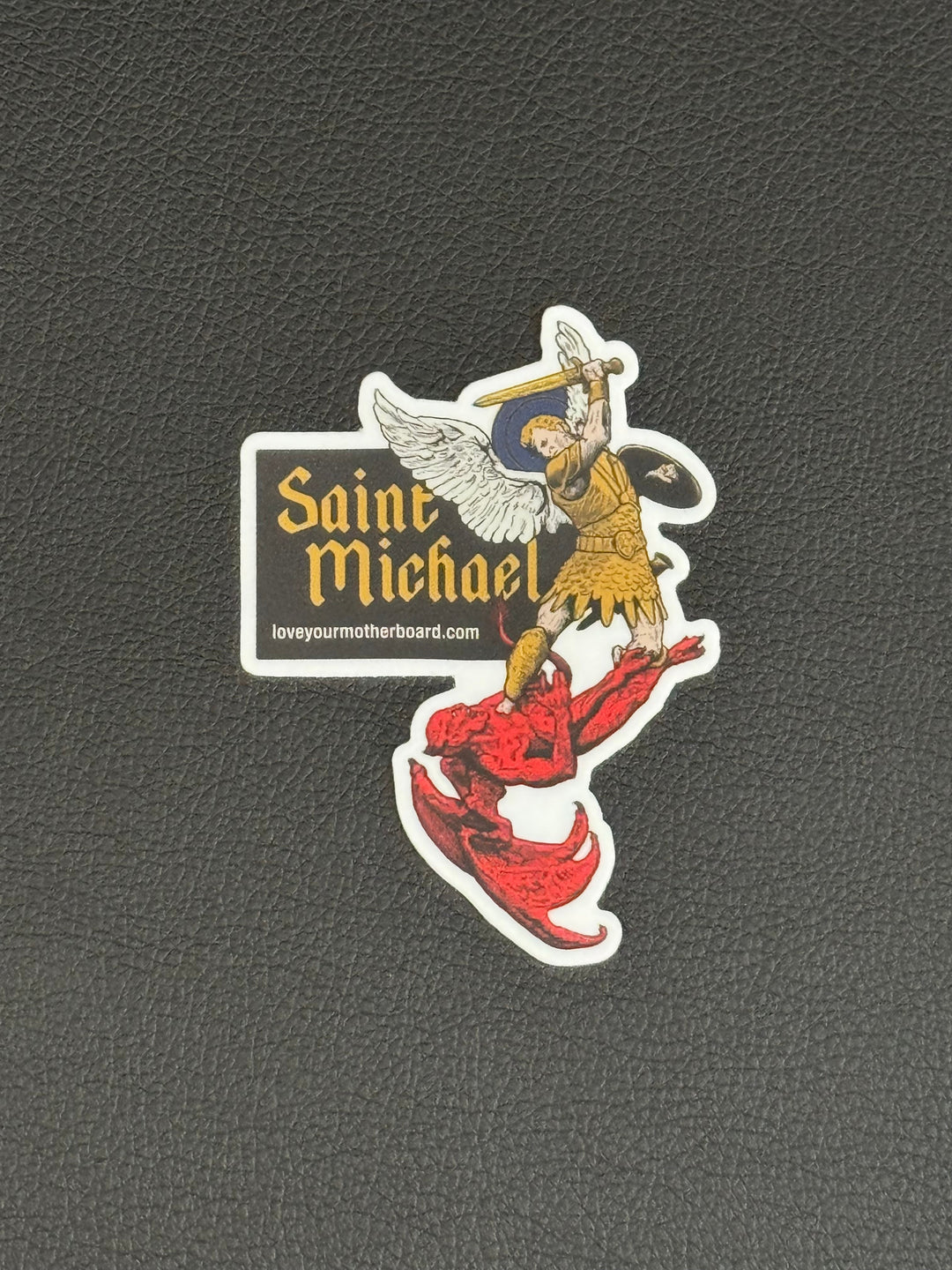 St. Michael Ver. 2 Sticker Decal - NEW