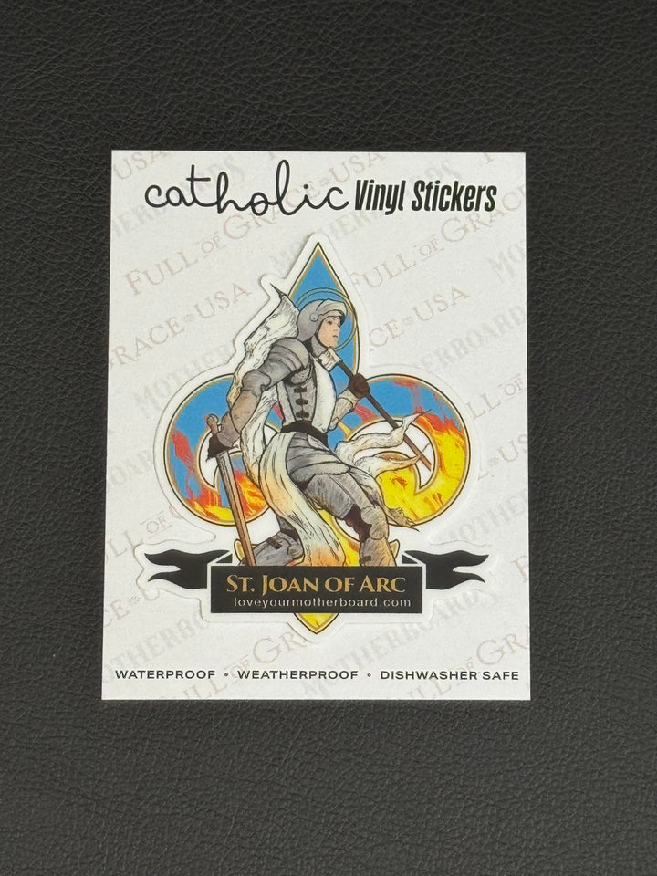 St. Joan of Arc Sticker Decal - NEW