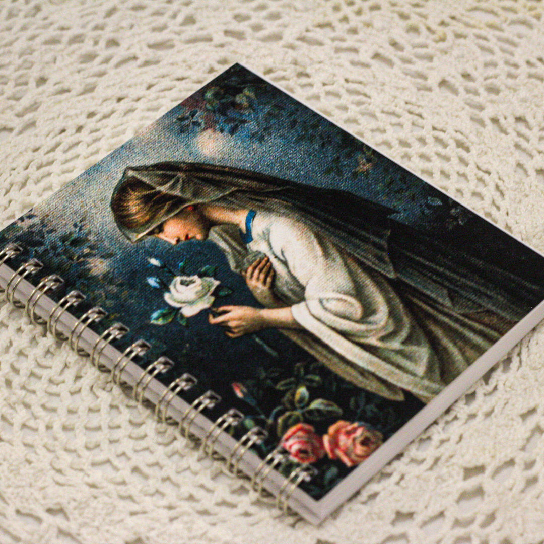 Our Lady of the Mystical Rose Mini Notebook