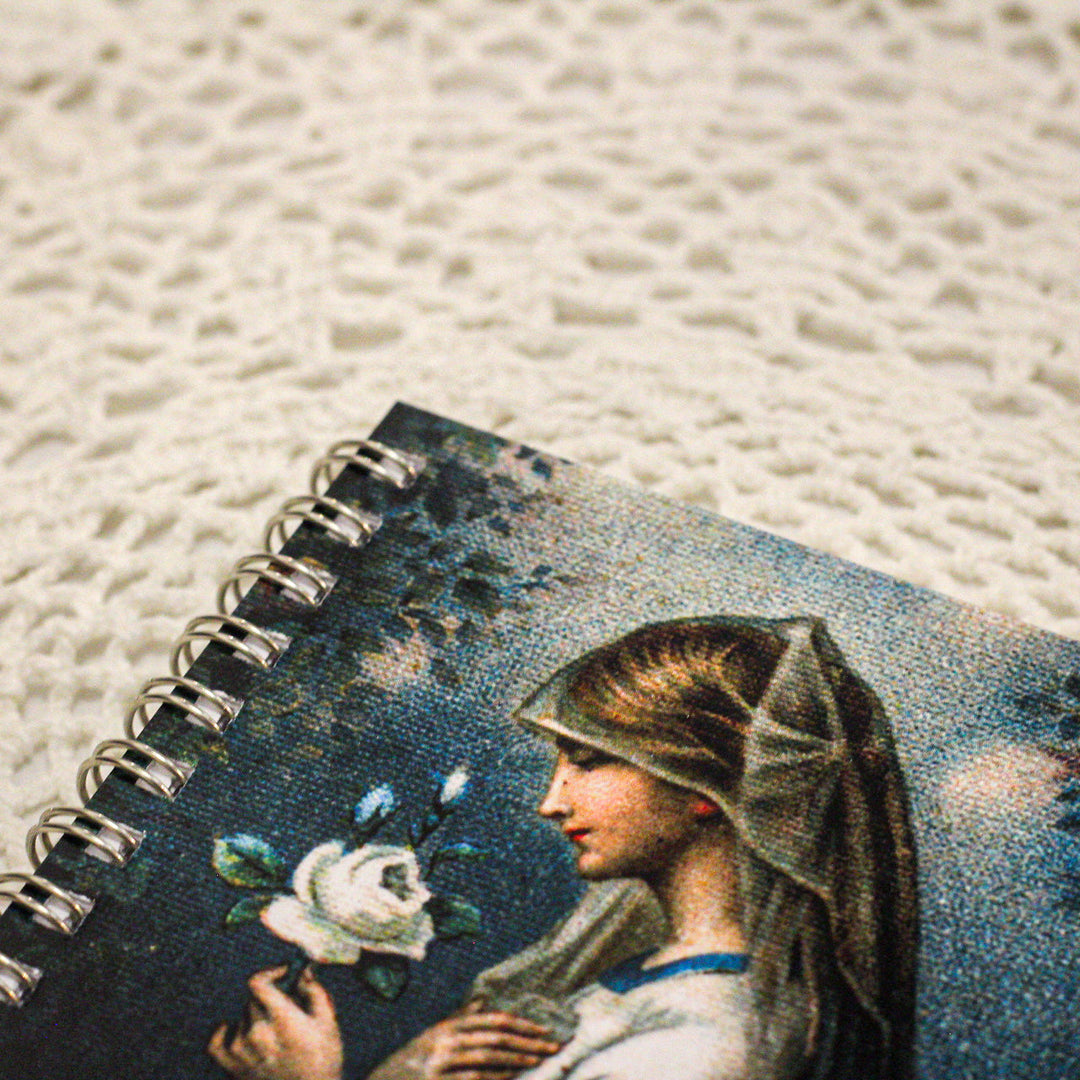 Our Lady of the Mystical Rose Mini Notebook