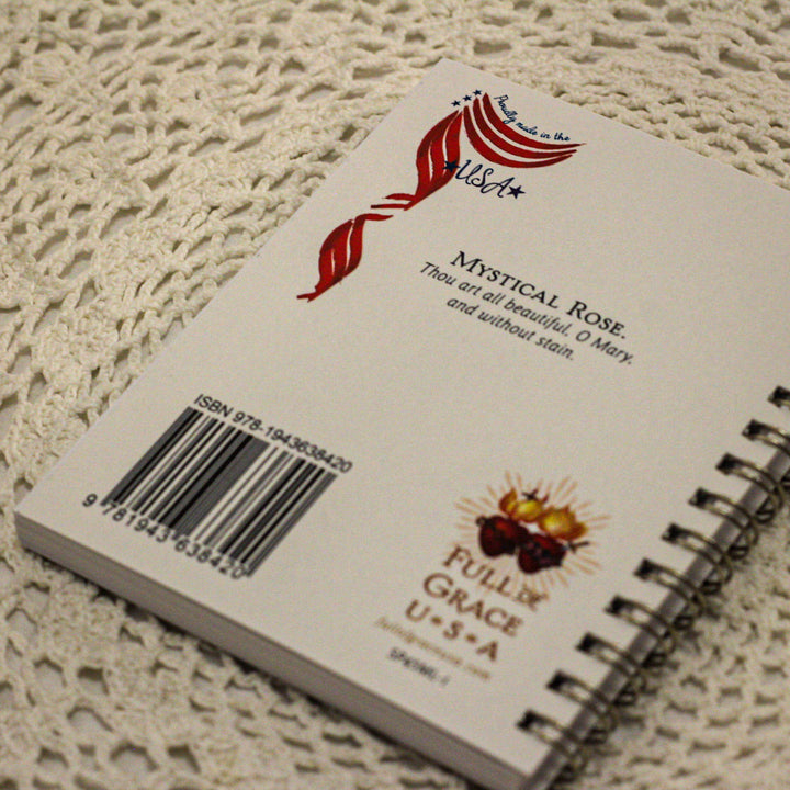 Our Lady of the Mystical Rose Mini Notebook
