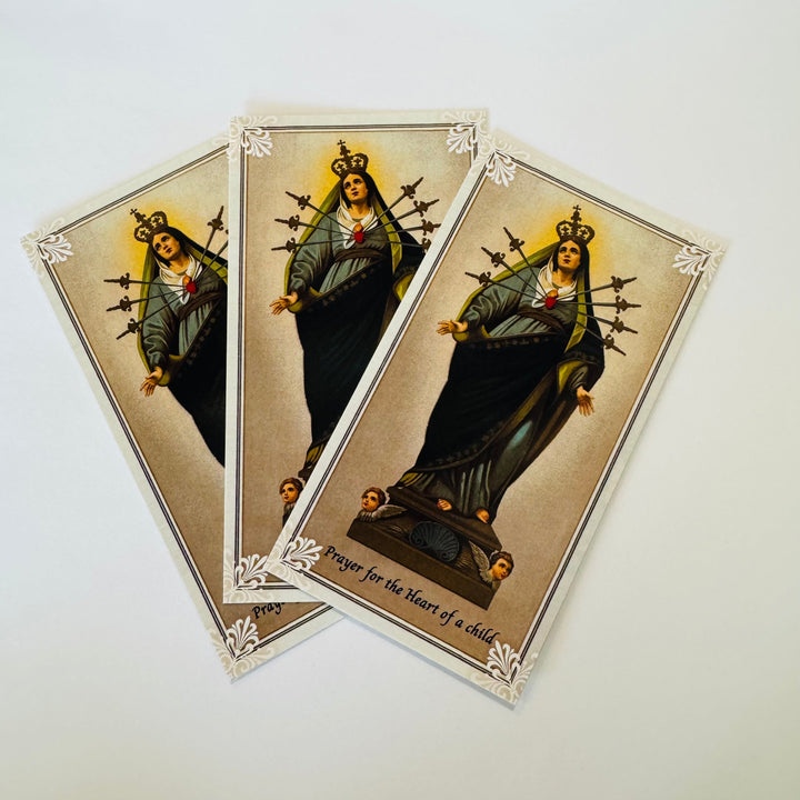Prayer for the Heart of a Child Holy Card, NEW