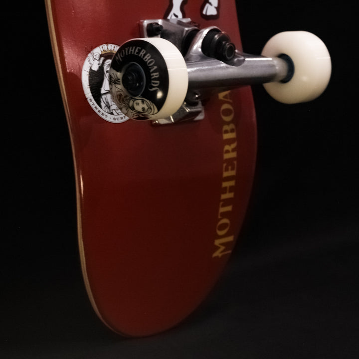 Red Agnus Dei (Lamb of God) Complete Skateboard 8.0 steep