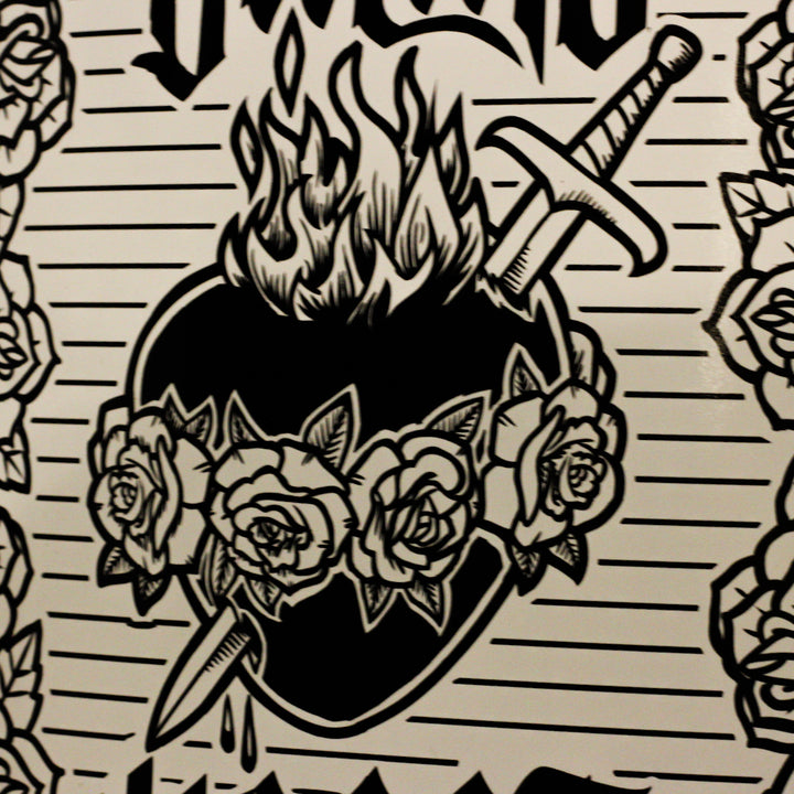 Roses Skateboard Deck